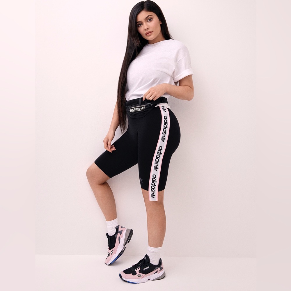 ADIDAS Romper from collaboration with Kylie Jenner size Medium black and pink